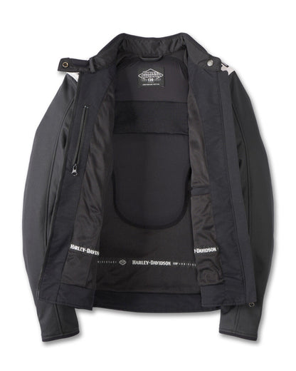 Harley-Davidson® Kvenna 120th Anniversary Imprint Riding Jacket