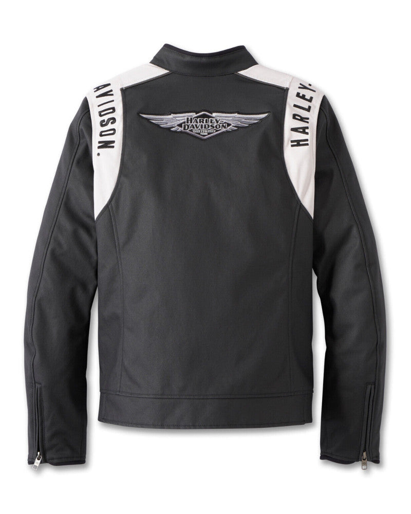 Harley-Davidson® Kvenna 120th Anniversary Imprint Riding Jacket