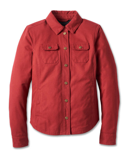 Harley-Davidson 120th Anniversary Operative Riding Shirt Jacket - kvenna