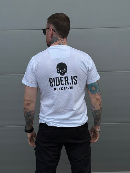 Rider.is herrabolur hvítur